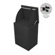 image 3 of Black Parcel Post Box
