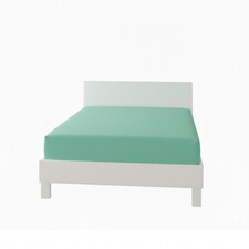 Polycotton Fitted Sheet Extra Deep 40cm Skirt Easy Care | Green | Mint | Super King