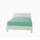 image 1 of Polycotton Fitted Sheet Extra Deep 40cm Skirt Easy Care | Green | Mint | Super King