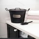 image 3 of Black Detergent Storage Bin