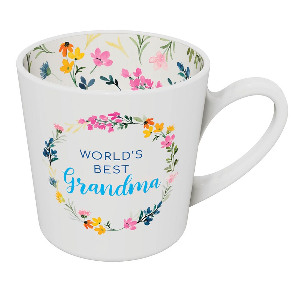 image 1 of Global Journey Gifts Novelty Mug - Worlds Best Grandma