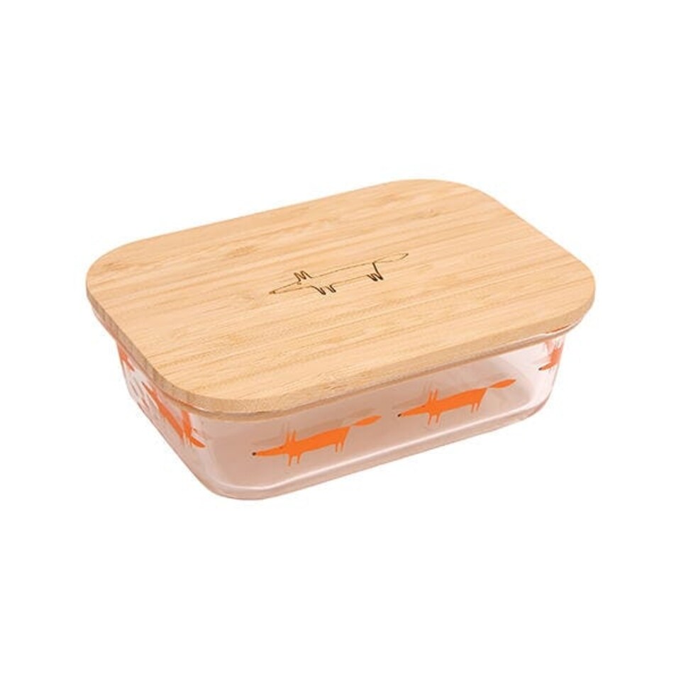 image 1 of Scion Living Mr Fox Small Rectangular Glass Storage Dish