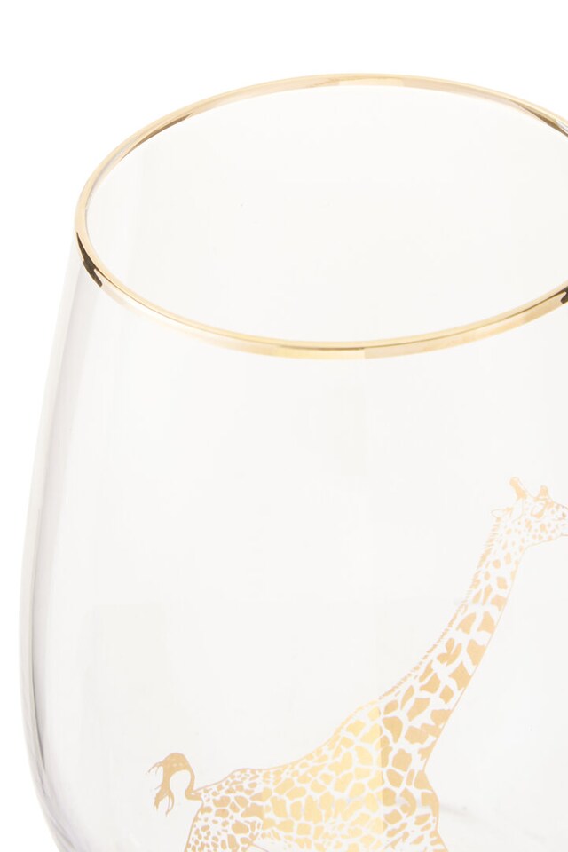 image 1 of Nomi Gold Giraffe Curved Tumbler