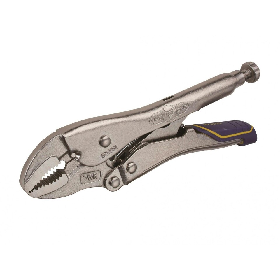 image 1 of Irwin Vise-grip Curved Jaw Locking Pliers - Multi Colour - 178mm (7in)