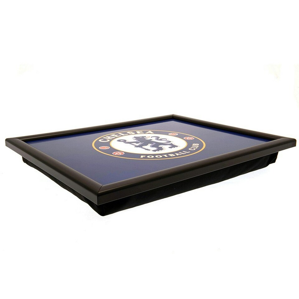 image 1 of Chelsea FC Crest Lap Tray - Royal Blue/White/Black - One Size
