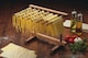 image 2 of KitchenCraft Pasta Drying Rack Wood Collapsible