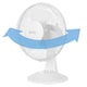 image 2 of Igenix DF9010 Portable Desk Fan, 9 Inch, 2 Speed, White