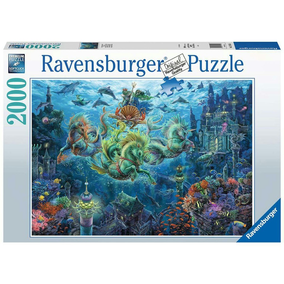 image 1 of Ravensburger Underwater Magic 2000 Piece Jigsaw Puzzle