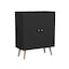 Black Unit & Black Door & Pine Leg