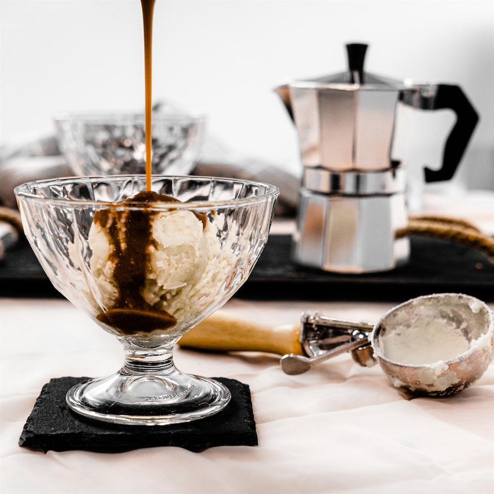 image 1 of Bormioli Rocco Diamond Ice Cream Bowls - 360ml - Pack of 6 | Clear | Clear