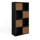 image 1 of Kube 2x4 Shelf Storage Cube | Multi | Walnut