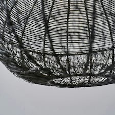 ValueLights Torin Painted Black Pendant Light and E27 Pear LED 4W Warm White 2700K Bulb | Black