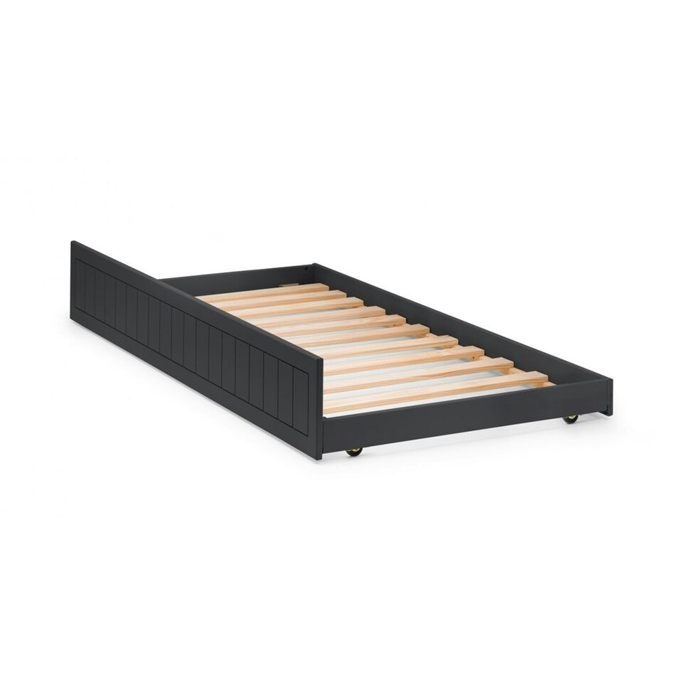 image 1 of Anthracite Bookcase Bed with Underbed - Single 3ft (90cm)