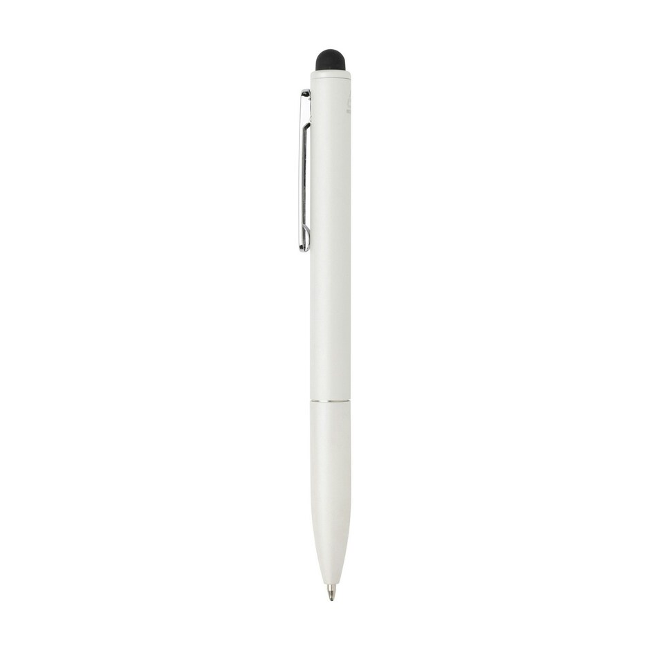 image 1 of XD Collection Kymi Recycled Aluminium Pen - White - 12.9cm x 1cm