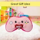 image 8 of Controller Soft Toy Cute Plushie Huggable Cuddly Stuffed Toy Gift 20cm Pink