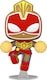 image 2 of Funko Marvel Marvel Holiday Gingerbread Captain Marvel POP Vinyl Figure