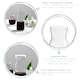 image 2 of Argon Tableware Brocca Glass Carafes with Silicone Lids - 1.2 Litre - Pack of 6