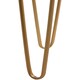 image 5 of Set Of 2 Rectangular Side Tables,Luxe Small Tables,Accent Tables,Metallic Bedside Tables,Decorative Tables Gold