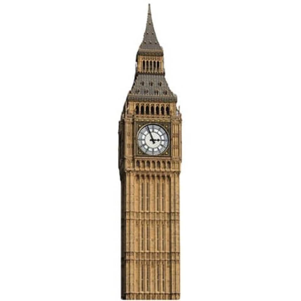 Big Ben Lifesize Cardboard Cutout - 189cm