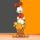 image 5 of Garfield Group Stack Lifesize Cardboard Cutout 191cm