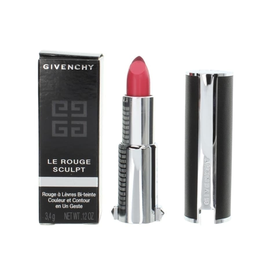 image 1 of Givenchy Le Rouge Two Tone Pink Lipstick 03 Sculpt'in Fuchsia Pink
