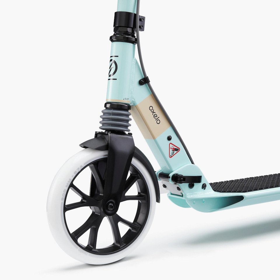 image 1 of Decathlon Adult Scooter T7XL - Light Green