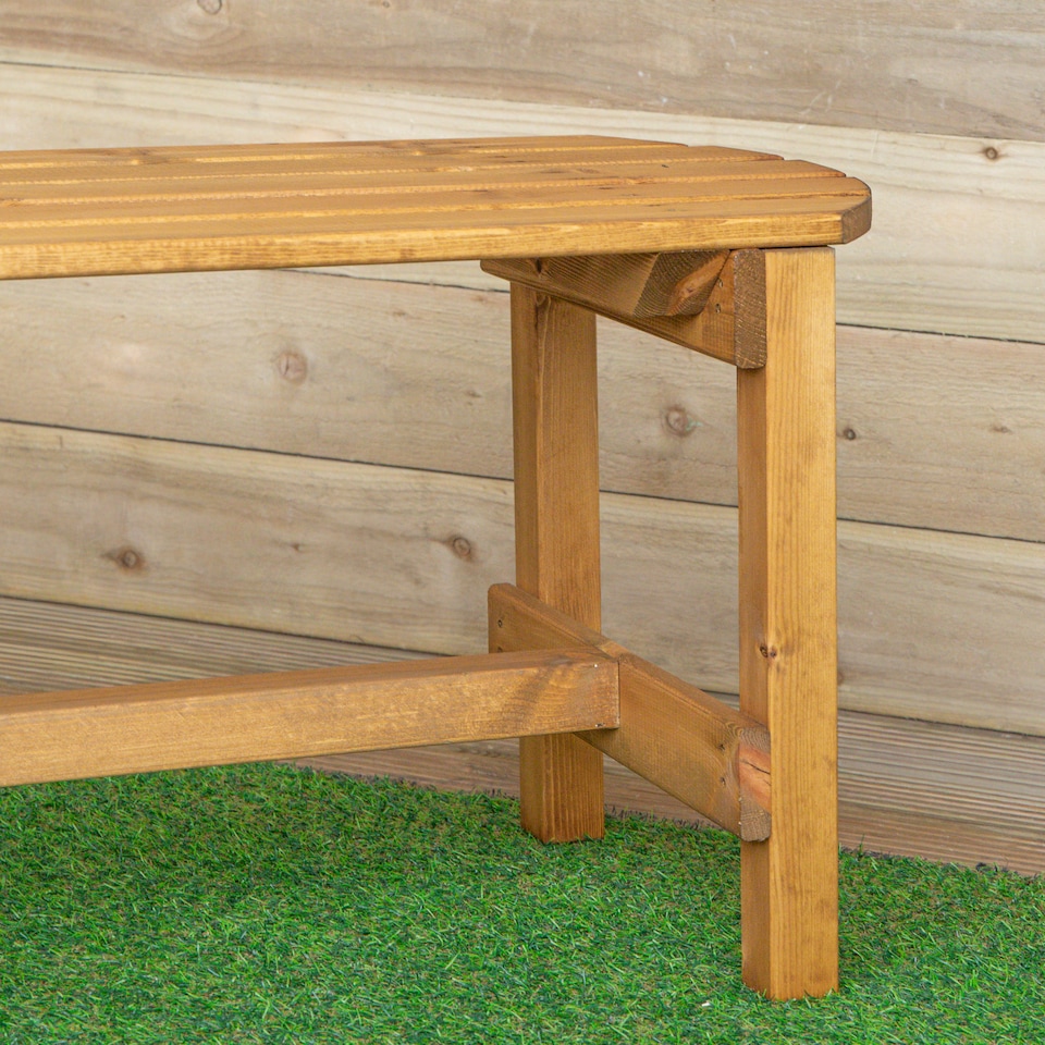 image 1 of Tom Chambers Hand Made Chunky Rustic Wooden Traditional Coffee Table | Brown | Brown