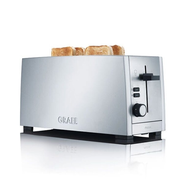 Graef Stainless Steel 4 Slice Toaster