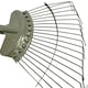 image 6 of JCB 20 Teeth Heritage Lawn Rake 520mm Carbon Steel and Ash Handle Gardening Leaf Moss JCBHLR01