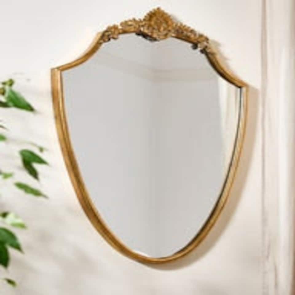 image 1 of Gold Venetian Wall Mirror Gold
