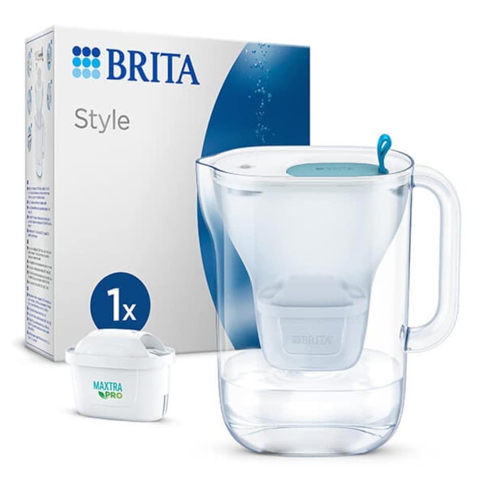 Brita Style Cool Blue Water Filter Jug