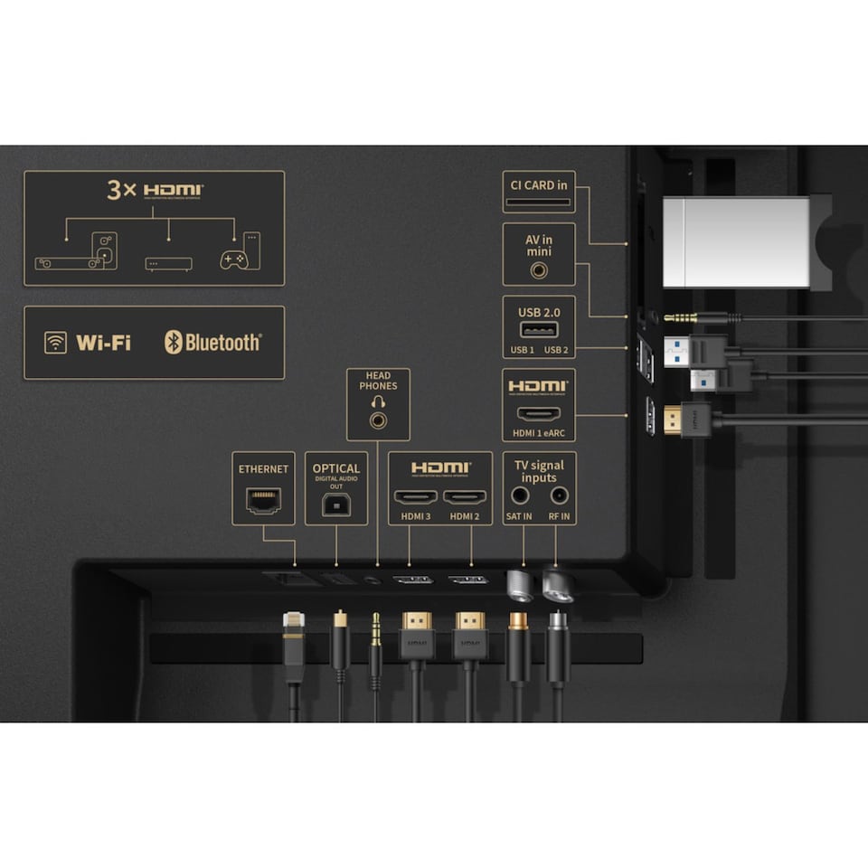 image 1 of SHARP 65HM5245KB 65 Inch 4K UHD Quantum Dot TiVo Smart TV