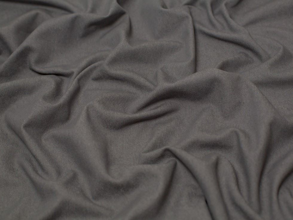 Minerva Core Range Grey 280gsm Stretch Washed Denim Fabric for Bag Making, Dressmaking, 140cm / 55" Wide - per metre