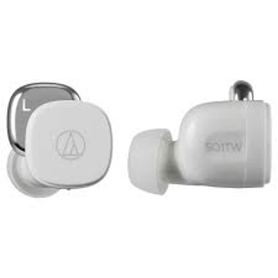 image 1 of Audio-Technica ATH-SQ1TW Wireless Earbuds White