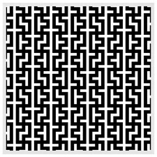 Maze (Picture Frame) White | M
