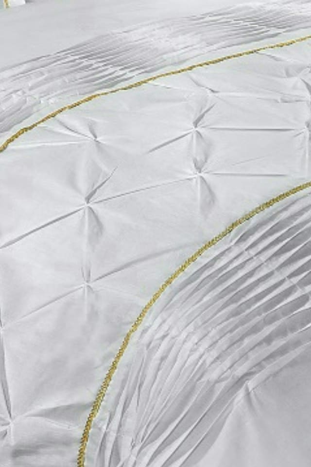 image 1 of Eleanor Duvet Cover Set - King - White