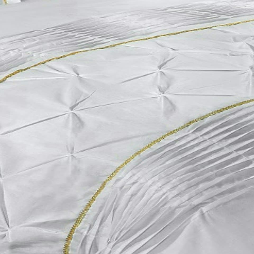 image 1 of Eleanor Duvet Cover Set - King - White
