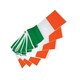 image 2 of Bristol Novelty Ireland Flag Bunting - White/Green/Orange - One Size