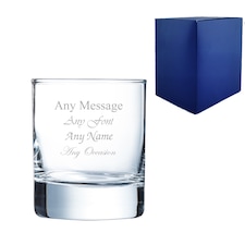 Personalised Engraved Islande Whiskey Glass 6.7oz 200ml Birthday