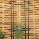 image 3 of 1.9m Metal Garden Patio Obelisk Trellis for Climbing Plants