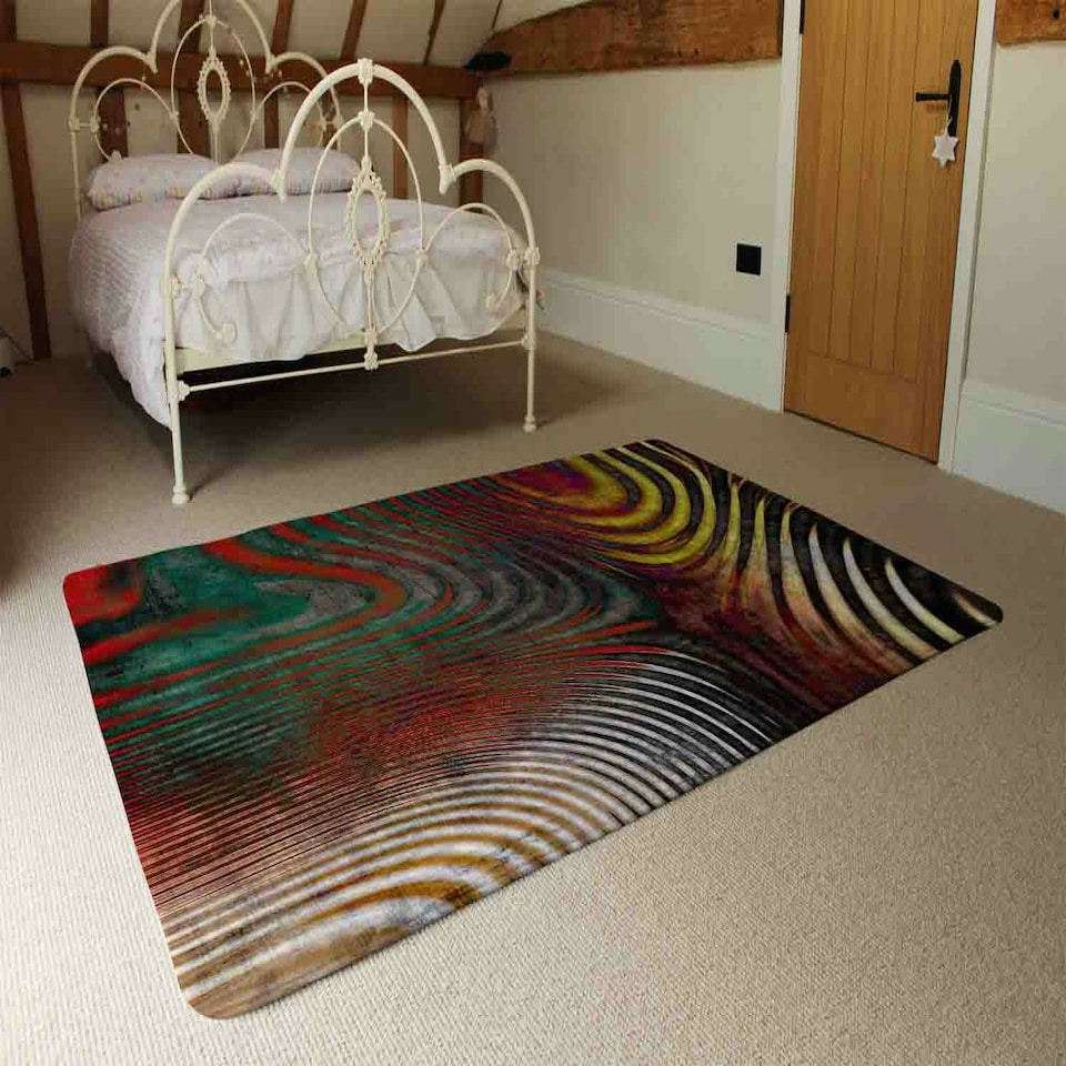 image 1 of Psychedelic Print (Rug) Multi | XL: 160x230cm