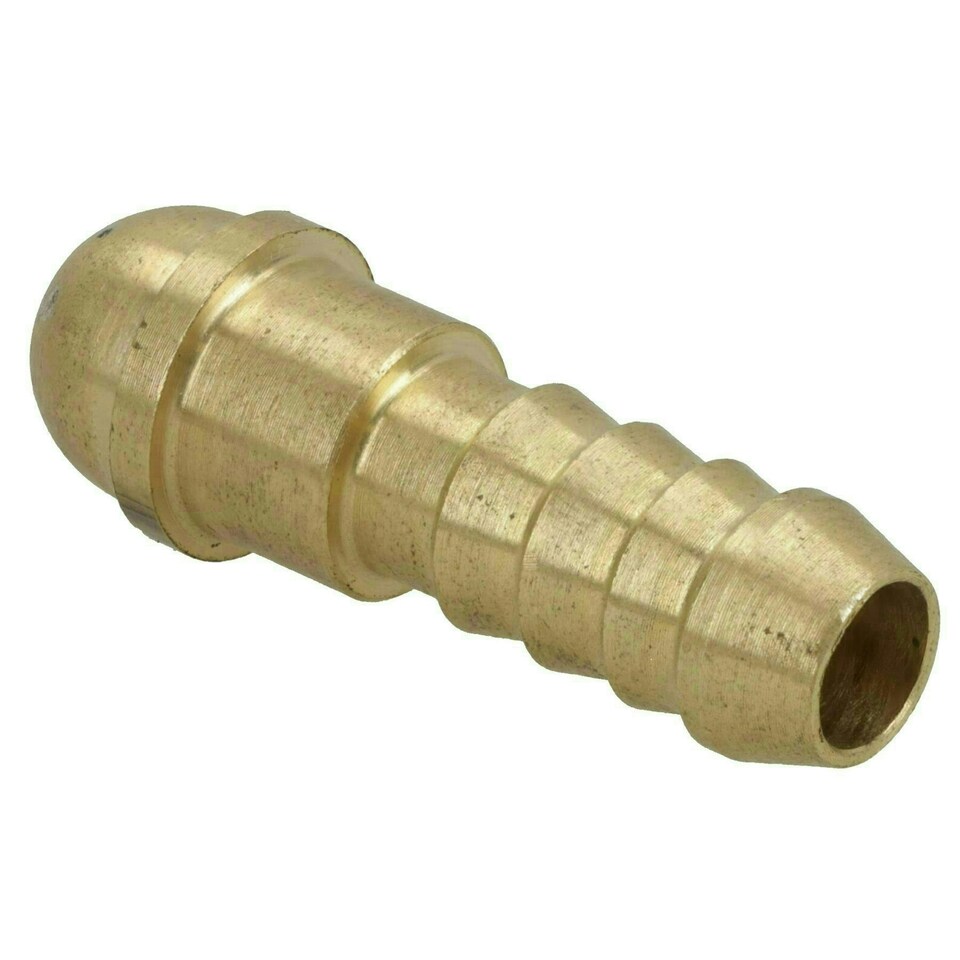 image 1 of Welding Gas Hose Connector 3/8 Hose Tail with 3/8 BSP Left Handed Thread 1pc