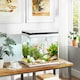 image 2 of PawHut 26L Small Fish Tank with Filter System, LED Lights, Water Pump, White
