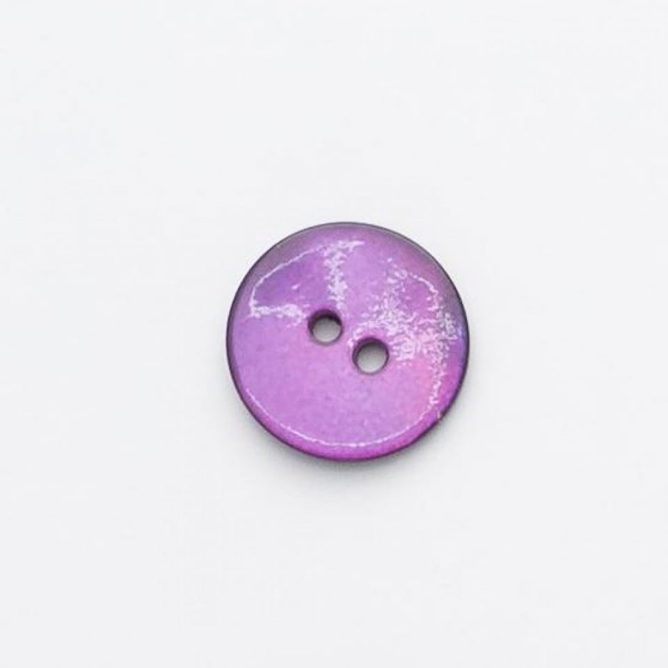 Minerva Purple Round Akoya Shell Buttons for Dressmaking - 18mm - per value pack of 50
