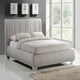 image 1 of 4ft6 Double Sand Fabric,Upholstered,Bed Frame,Bedstead,Padded,Linen