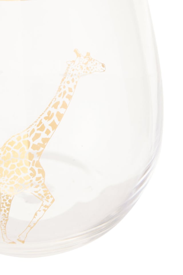 image 1 of Nomi Gold Giraffe Curved Tumbler