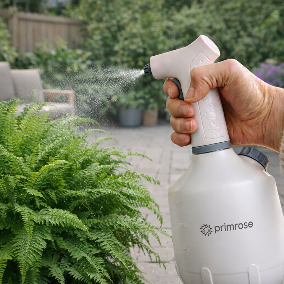 image 1 of Electric Automatic Trigger Plant Sprayer Garden Mister Watering Can