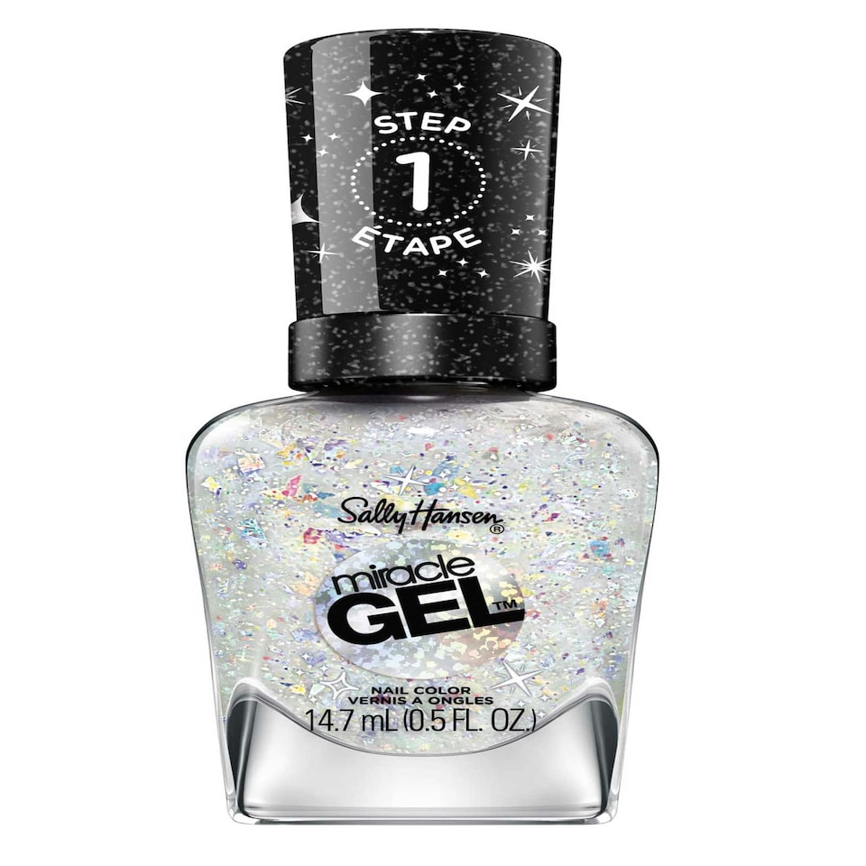 image 1 of Miracle Gel Sally Hansen Nail Colour Step 1 14ml House is Lit #908 Sally Hansen White