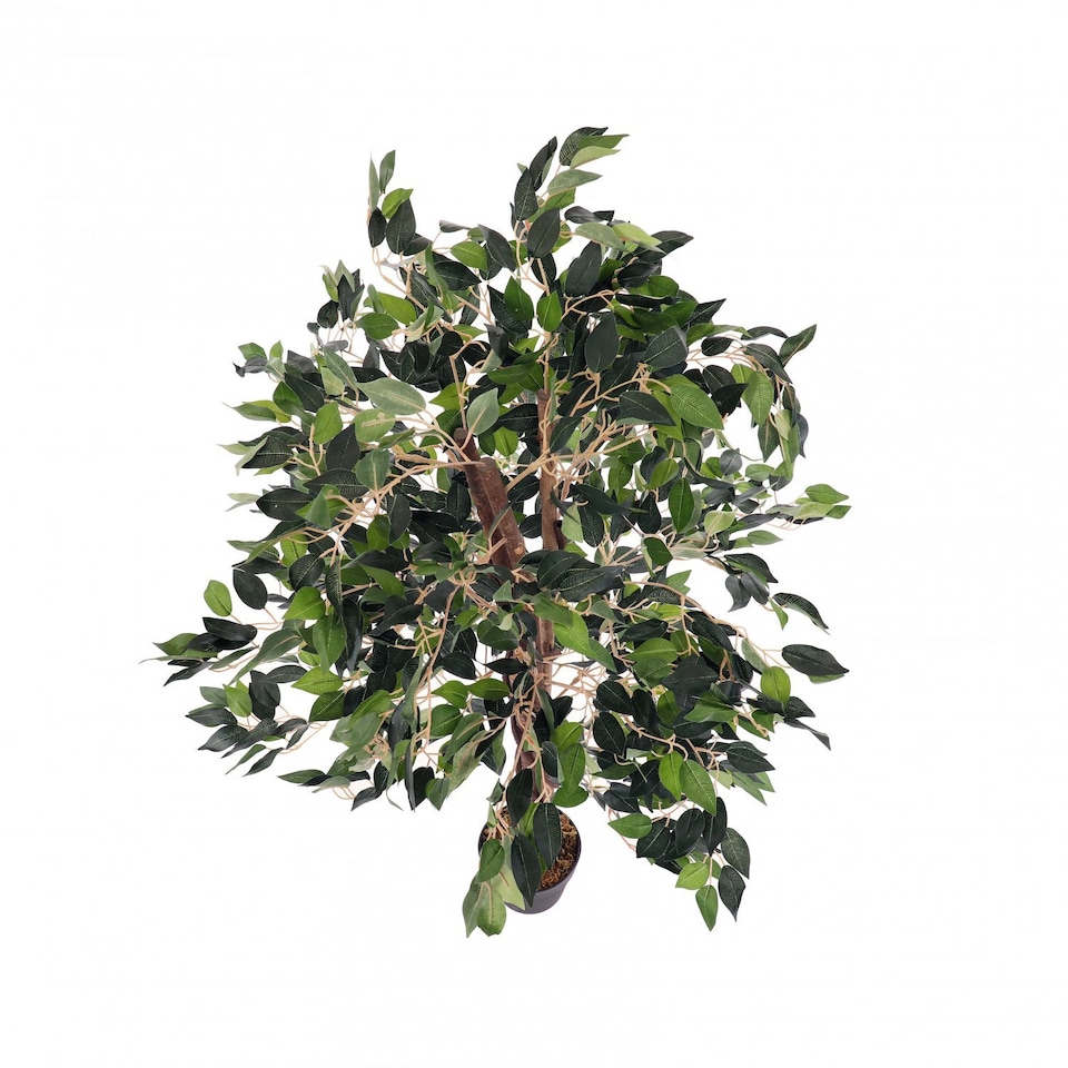 image 1 of Artificial Ficus Tree Plant 120cm Indoor Outdoor Decoration | Green
