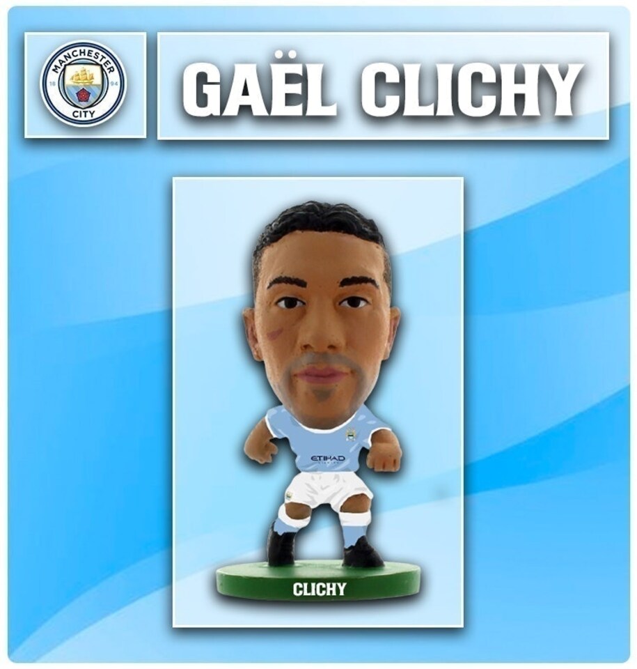 image 1 of Soccerstarz - Manchester City - Gael Clichy - Home Kit